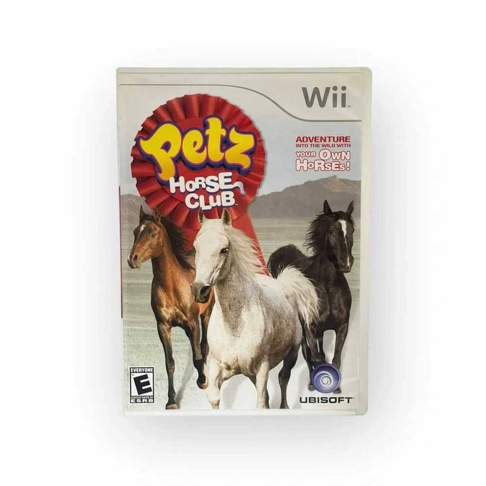 HTF: Nintendo Wii ★ We Petz Horse Club Game ★ Original Case ★ Discontinue ★ Test